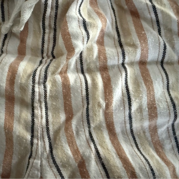 Billabong Road Trippin Striped Midrise Drawcord Waist Shorts S - Picture 4 of 7